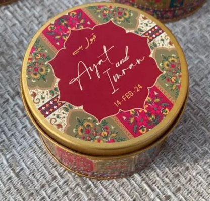 Tin box Nikah Mubarak / Qubool Hai