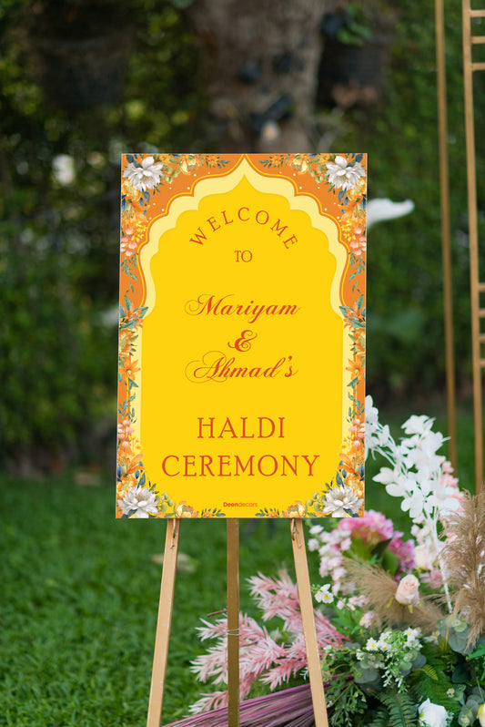 Haldi Signboard