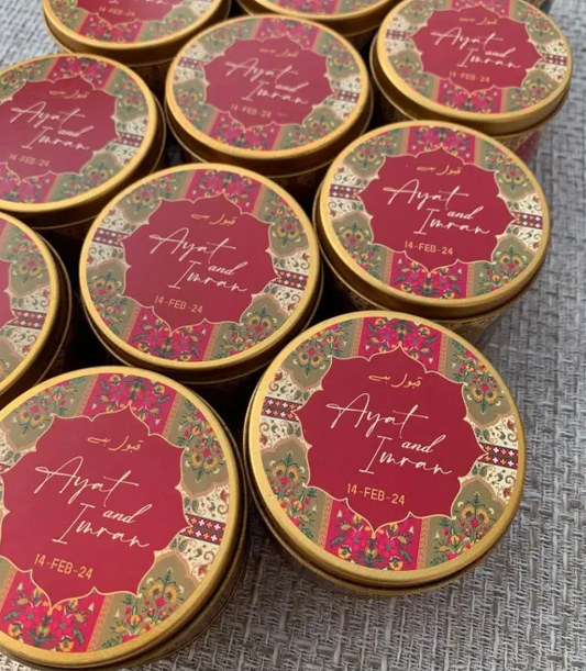 Tin box Nikah Mubarak / Qubool Hai