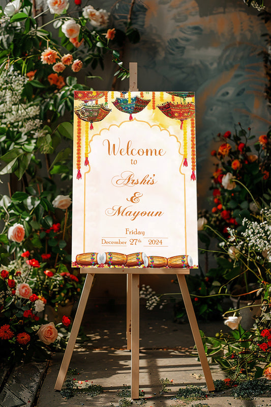 Haldi Signboard