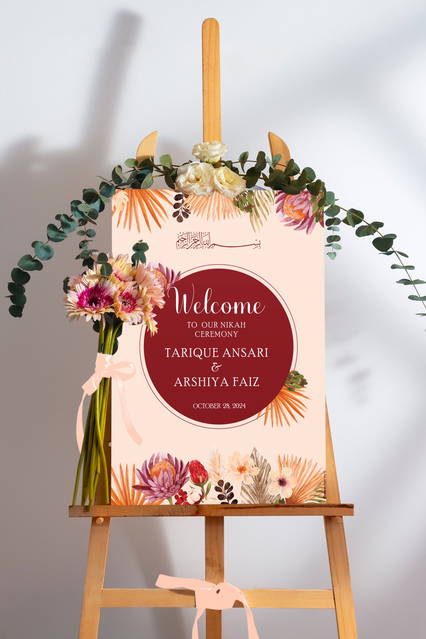 Nikah Ceremony Signboard