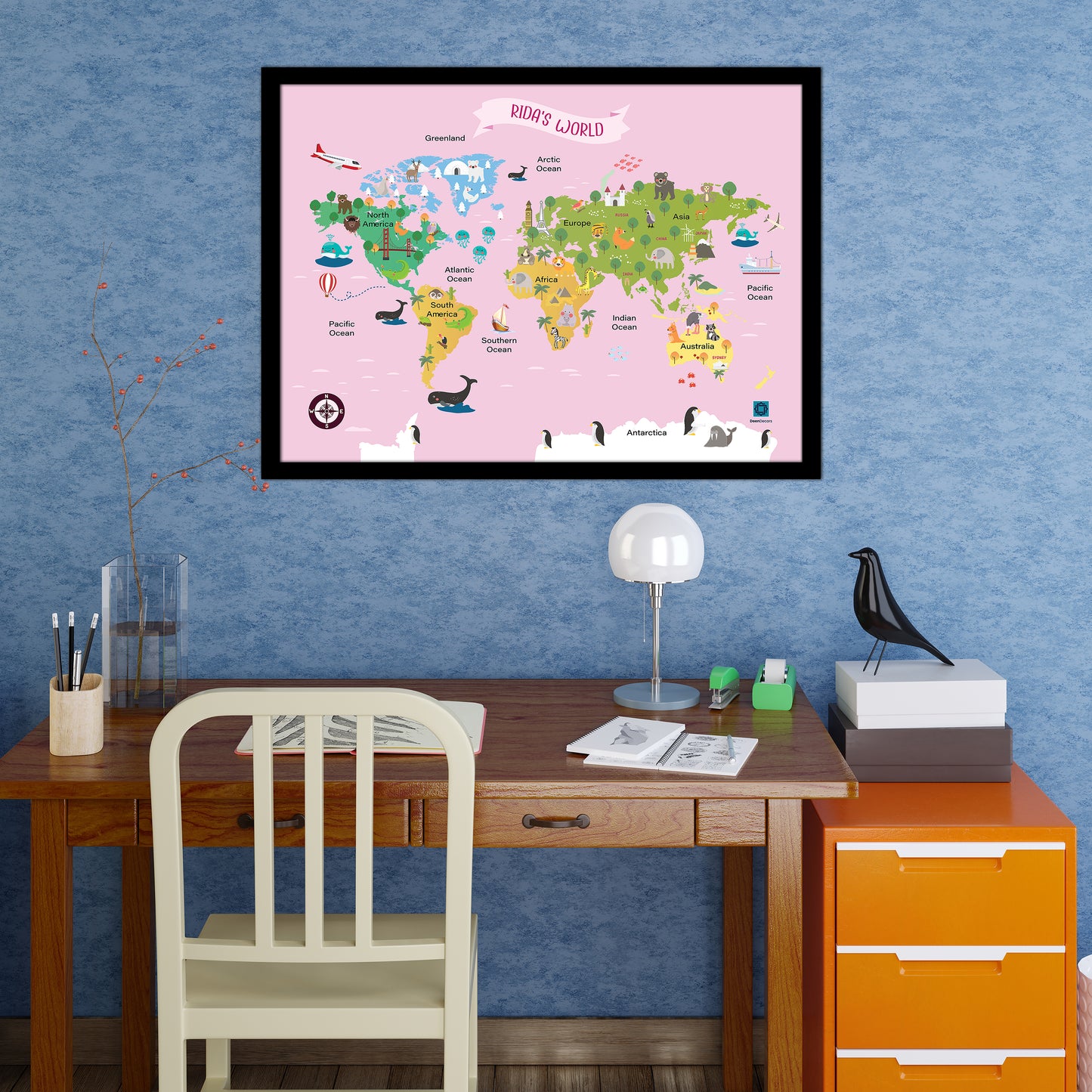 Map  Pin Boards