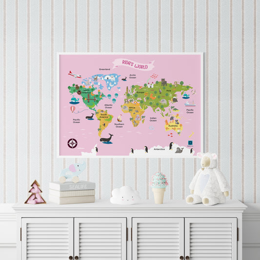 Map  Pin Boards