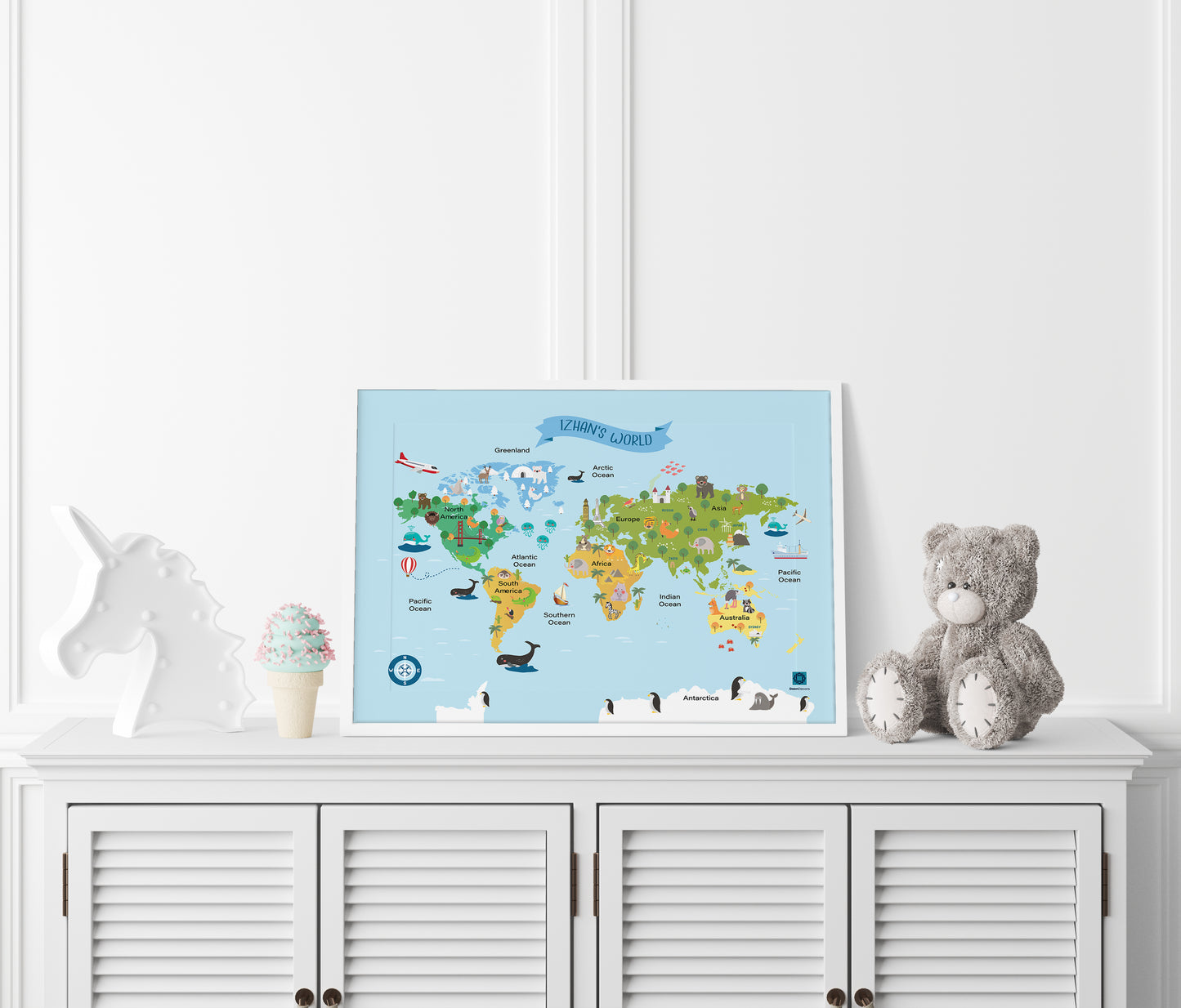 Map  Pin Boards