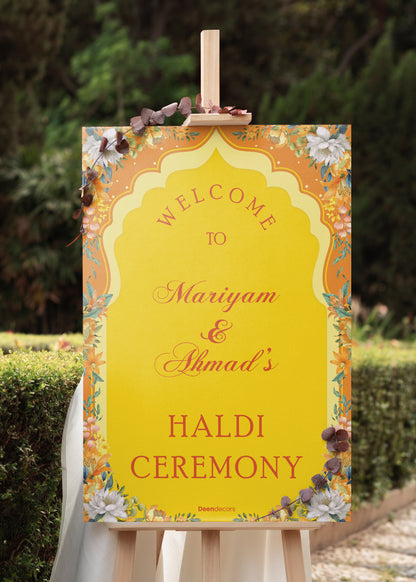 Haldi Signboard