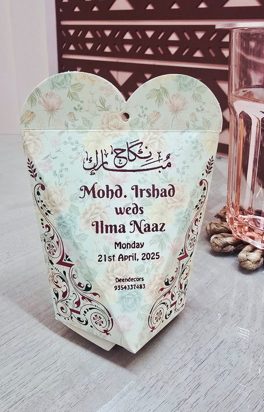 Nikah Favour Boxes 150pieces