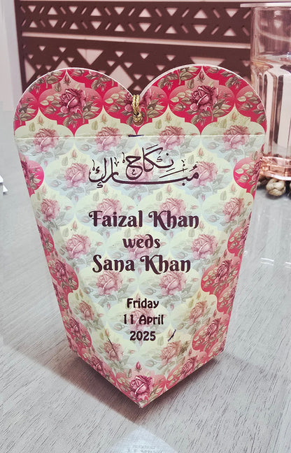 Nikah Favour Boxes 150pieces