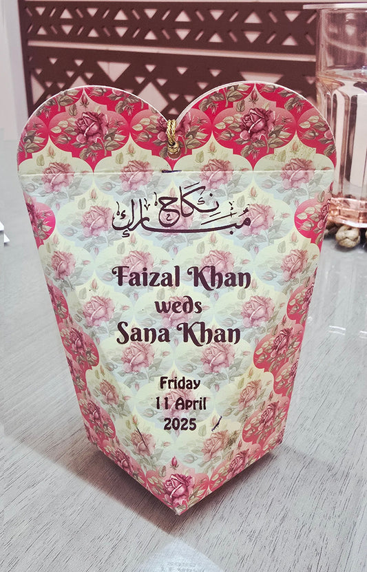 Nikah Favour Boxes 150pieces
