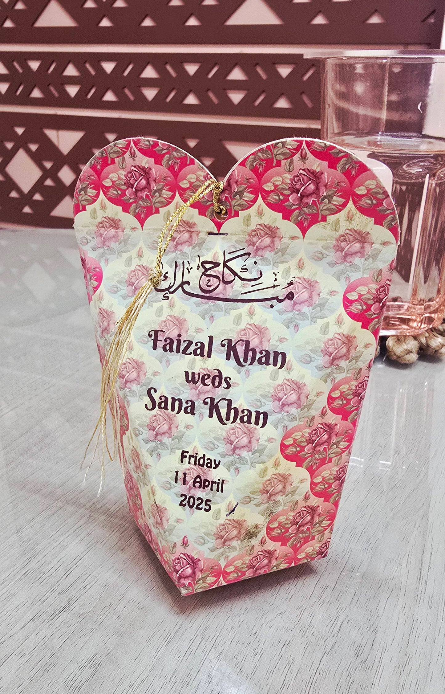 Nikah Favour Boxes 150pieces
