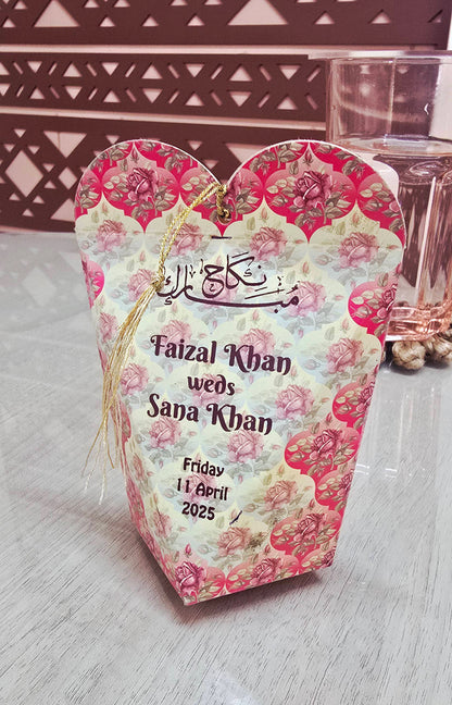 Nikah Favour Boxes 150pieces