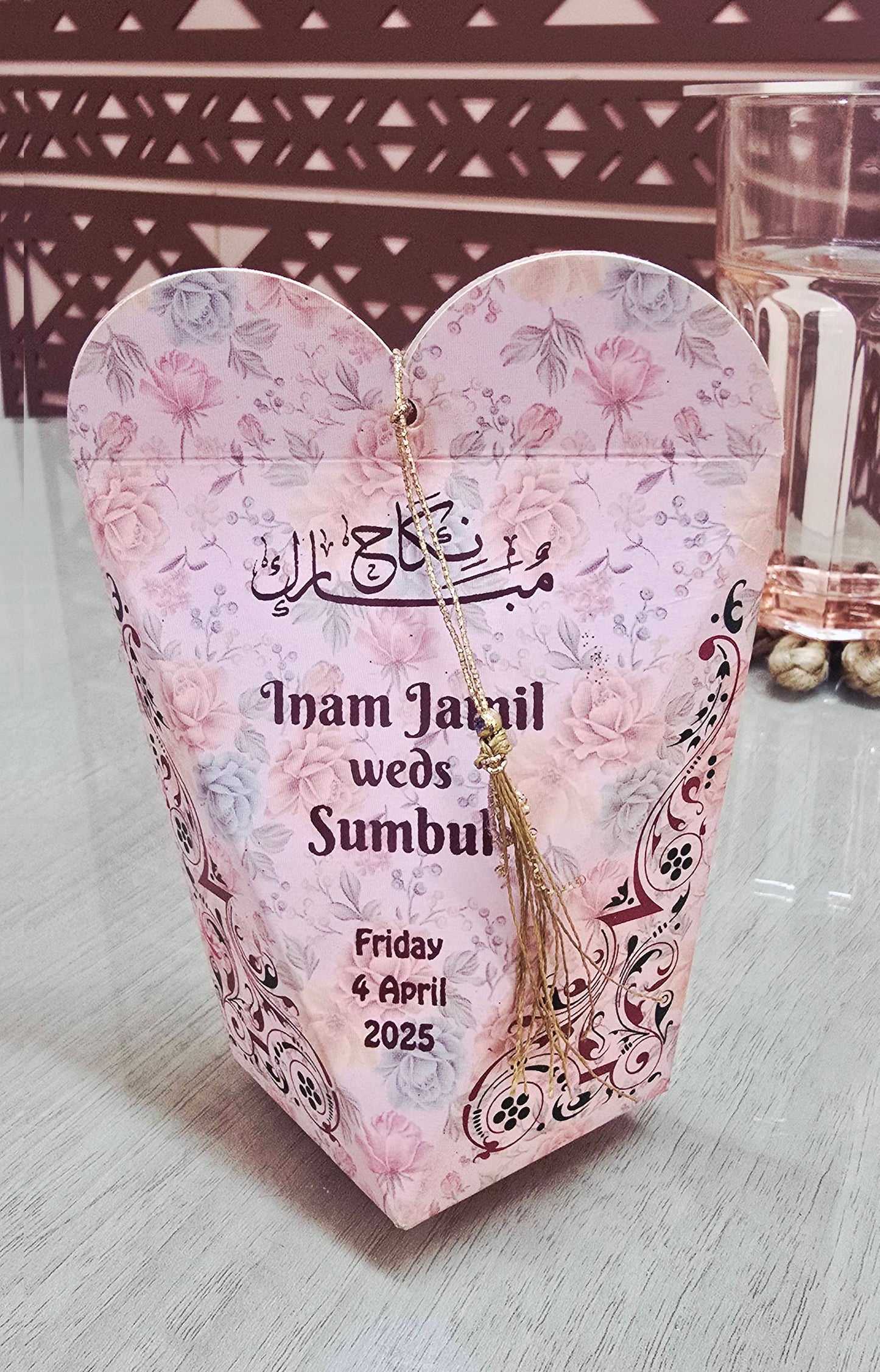 Nikah Favour Boxes 150pieces