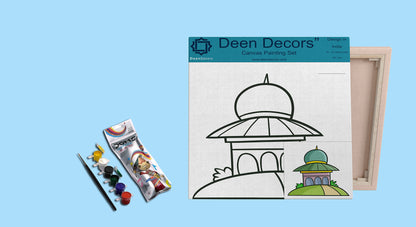 Colouring Canvas Mosque 4