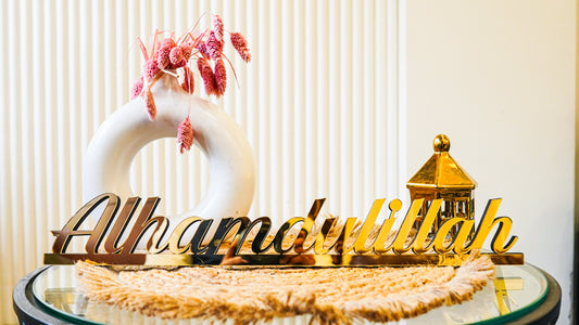 Alhumdulilah Table Top Stand