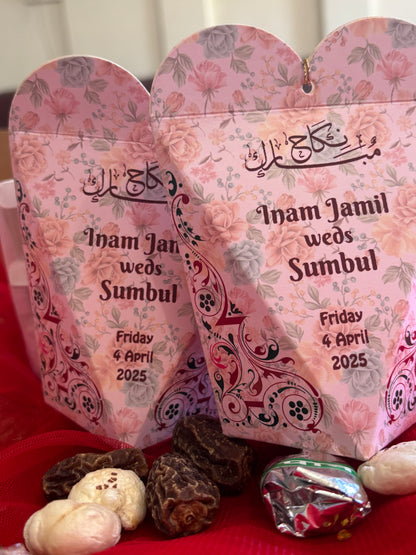 Wedding Gift Nikah Potli Box