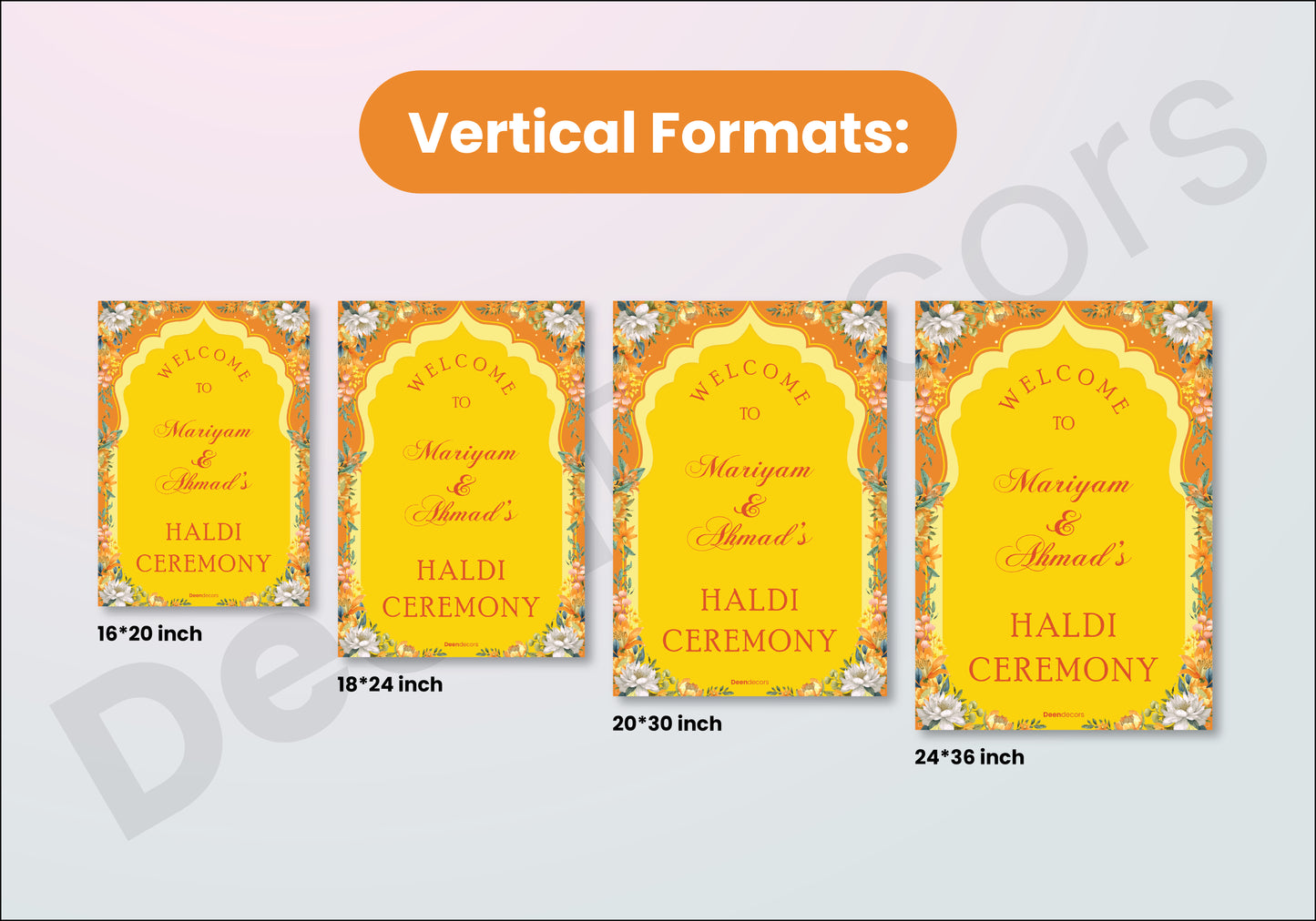Haldi Signboard